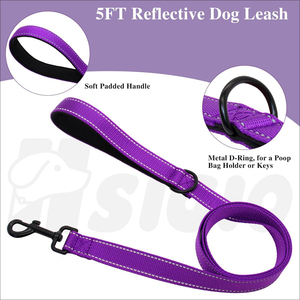 उच्च गुणवत्ता वाले निर्माता नायलॉन कुत्ते कॉलर कस्टम डिजाइनर समायोज्य वाटरप्रूफ कुत्ते प्रशिक्षण कोलार्स आउटडोर चलने के लिए - Product Image 3