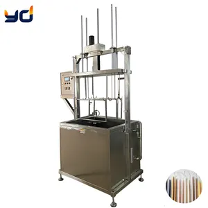 Factory Custom Semi Automatic Taper Candle Making Machine Beeswax Dipping Machine Immersion For Candle Making