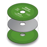 Disque de coupe diamanté 125 mm pour verre, jade, cristal, lame de scie ultra-fine, rapide