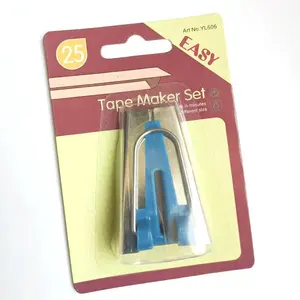 Sewing Fabric Bias Tape Maker Tool Kit 6mm 12mm 18mm 25mm 4 Sizes Diy Patchwork Sewing Accessories For Quilt Binding