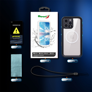 Cho iPhone 17 Không Khí 17 16 15 14 13 Pro Max Cộng Với 16E Từ Trường Hợp Bơi Không Thấm Nước Redpepper IP68 Dưới Nước 2M Chống Sốc Trường Hợp - Product Image 5