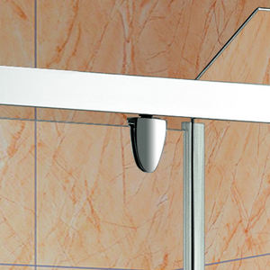 Cabine de <span class=keywords><strong>douche</strong></span> en verre texturé carré sans cadre conçu sur mesure pour les douches de villa d'hôtel - Product Image 3