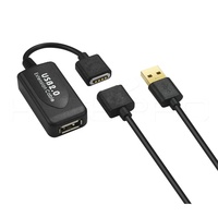 Kabel Pengisi Daya Magnetik 4 Pin Desain Asli HytePro dengan USB Extender L2G-M512
