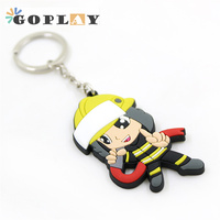 Disesuaikan logo oem karet 3d lembut pvc Gantungan Kunci lembut Pvc karet gantungan kunci 2d Anime gantungan kunci kustom Pvc Gantungan Kunci untuk hadiah