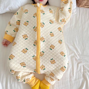 Grand Sac de Couchage d'Hiver Doux et Durable pour Enfants avec Motif Dinosaure Licorne Bouton Dormir-Over pour Bébé - Product Image 6