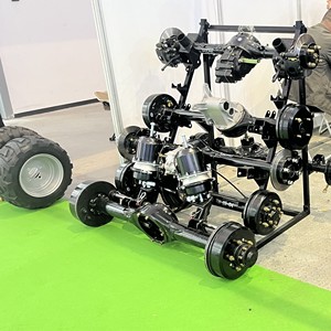 Triciclo Eléctrico de Tres Ruedas de Alta Resistencia, Ensamblaje de Eje Trasero con Diferencial y Freno de Tambor, Fabricado en China - Product Image 3