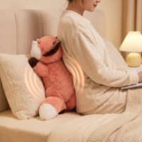 Coussin en peluche animal mignon (renard, chien, loutre) pour le sommeil, idéal pour la vente en gros aux détaillants et la revente
