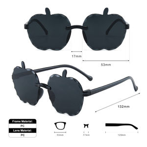 Lunettes <span class=keywords><strong>de</strong></span> <span class=keywords><strong>soleil</strong></span> pour enfants en forme <span class=keywords><strong>de</strong></span> fruits mignons, lunettes <span class=keywords><strong>de</strong></span> <span class=keywords><strong>soleil</strong></span> pour enfants 100% UV pour les spectacles <span class=keywords><strong>de</strong></span> scène et l'usage décoratif - Product Image 3