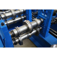 Machine de formage à froid pour la fabrication de gouttières, directement de l'usine, pour projets résidentiels, villas, entrepôts et structures en acier