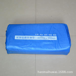 Hanmai Double Sided Aluminum Foil Moisture Proof <b>Mat</b> 300cm X 300cm Portable Camping Picnic <b>Ground</b> Pad - Product Image 1