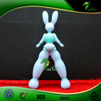 Personnage gonflable personnalisé, fille lapin gonflable, Hongyi SPH, lapin gonflable, jouet animal de dessin animé