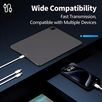 Cable de Carga USB C a Tipo C de 240W, Cable de Carga Rápida Trenzado de 5A Compatible con iPhone 17/16/15, Samsung Galaxy Serie S25/S24