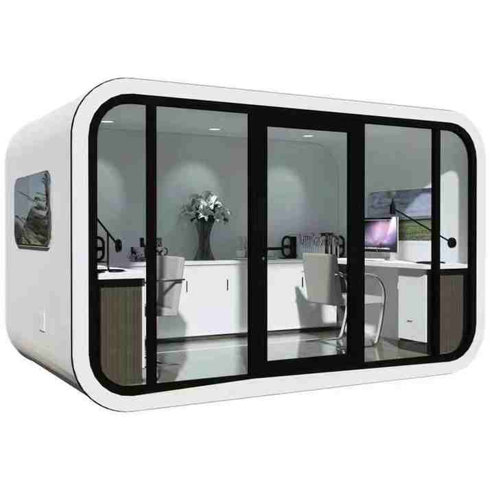 20ft 40ft Movable Modular Prefab Tiny Homes - Portable Office Pod
