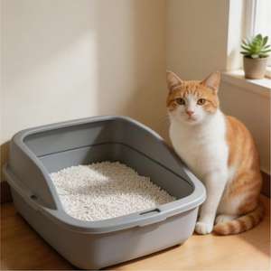 Litière pour chat biodégradable DongnaiPETS, écologique, en bois de pin, gel de silice, bentonite de sodium, charbon actif, agglomération rapide - Product Image 3