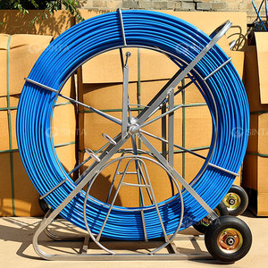 Sonda de Cable para Ductos <span class=keywords><strong>Cobra</strong></span> de 8MM y 200M, Detector de Cables, Empujador de Cables de Fibra de Vidrio para Ductos en Venta - Product Image 5