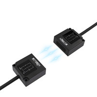 Sensor de Fibra Óptica de Alta Velocidad y Gran Calidad, Sensor Fotoeléctrico Infrarrojo Micro, Serie OPCA Hinson, Salida NPN, 4m