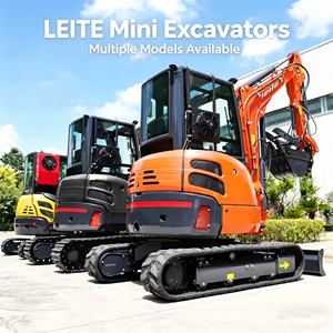สินค้าขายดีทั่วโลก จัดส่งฟรี รถขุดขนาดเล็ก Leite Epa Engine ผู้ผลิต Bagger 3.5 ตัน Escavatore - Product Image 5