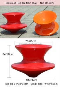 Y378 Funny <b>Zero</b> <b>Gravity</b> Rocking <b>Chair</b> Swivel Spun Spinning Fiberglass Outdoor Hotel School Public Place Entertainment - Product Image 4