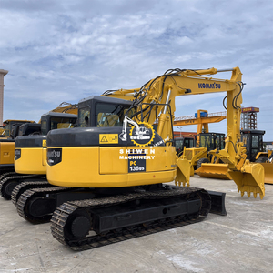 รถขุดมือสอง Komatsu pc138 ราคาดีที่สุด เครื่องยนต์ SAA4D95LE-7 กำลัง 72.6 กิโลวัตต์ สำหรับงานก่อสร้าง ได้รับการรับรองมาตรฐาน CE EPA รุ่น pc130 pc160 pc200 - Product Image 3