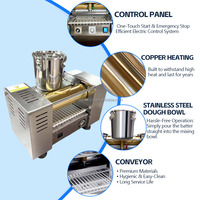 Machine à crêpes automatique mini commerciale, machine à crêpes automatique pour lasagnes, gâteaux, crêpes, plaques à crêpes