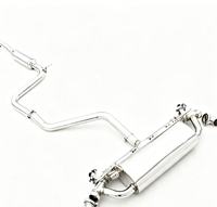 Système d'échappement sport DZ 2020-2024 pour Audi Q2 Q3 Q5 Q7, en acier inoxydable poli miroir, échappement arrière électronique