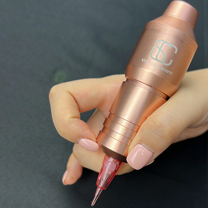 SC AURORA Microblading Microneedling Permanente <span class=keywords><strong>Areola</strong></span> Tattoo Pen Wireless Tattoo Guns PMU Machine con batería - Product Image 4