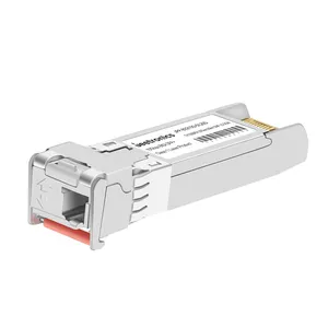 סיבים בודדים SFP+ בידי 10Gbps TX1330/RX1270nm SMF 20KM יחיד LC SFP סיבים אופטיים מודול משדר עבור מתג