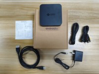 Android TV Box 4GB+32GB 4K HDR Android 15 IPTV 2026 con Control Remoto por Voz BT y WIFI6