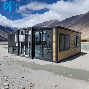 Tùy chỉnh màu sắc 40ft 20ft đúc sẵn Di chuyển hiện đại mở rộng container nhà 2 3 4 5 phòng ngủ prefab biệt thự nhà di động - Product Image 1