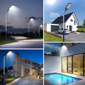 StreetLight Étanche Ip65 Lumière Solaire Led Extérieure 50w 100w 150w 200w 250w 300w Réverbère Solaire Led Intégré Tout en Un - Product Image 6