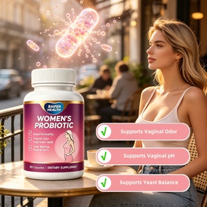 Cápsulas Probióticas para Mujeres de Marca Privada OEM/ODM, Favorecen el Equilibrio Saludable de la <span class=keywords><strong>Levadura</strong></span> y la Salud Vaginal - Product Image 1