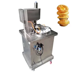 Automatic Egg Custard Pineapple Tart Making Forming Machine for Snake