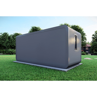 Conteneur à structure en acier facile à assembler de 40 pieds Immeuble de bureaux préfabriqué Apple Cabin Pod