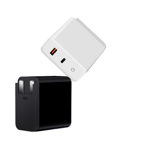 40W gan 1c1a hoán đổi cho nhau đầu đa giao thức sạc du lịch kép độc lập thông minh nhanh cổng 20V Đầu Ra 0.5A pd20w + QC3.0 chúng tôi - Product Image 1