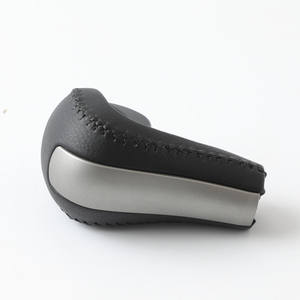 Pomo de palanca de cambios para coche Honda Accord 2008, textura de fibra de carbono mate, diseño ergonómico de plástico PU - Product Image 3