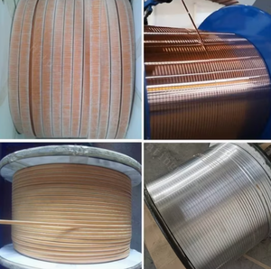 Alambre de Cobre Esmaltado Rectangular Aislado de Fibra de Vidrio de Calidad Magnífica con Precios Inmejorables para Bobinado - Product Image 5