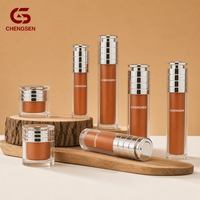 Ensemble de contenants cosmétiques vides sans air pour soins de la peau, flacon pompe de luxe 30g 50g 100ml, bouteille sous vide en acrylique 30ml 50ml 120ml