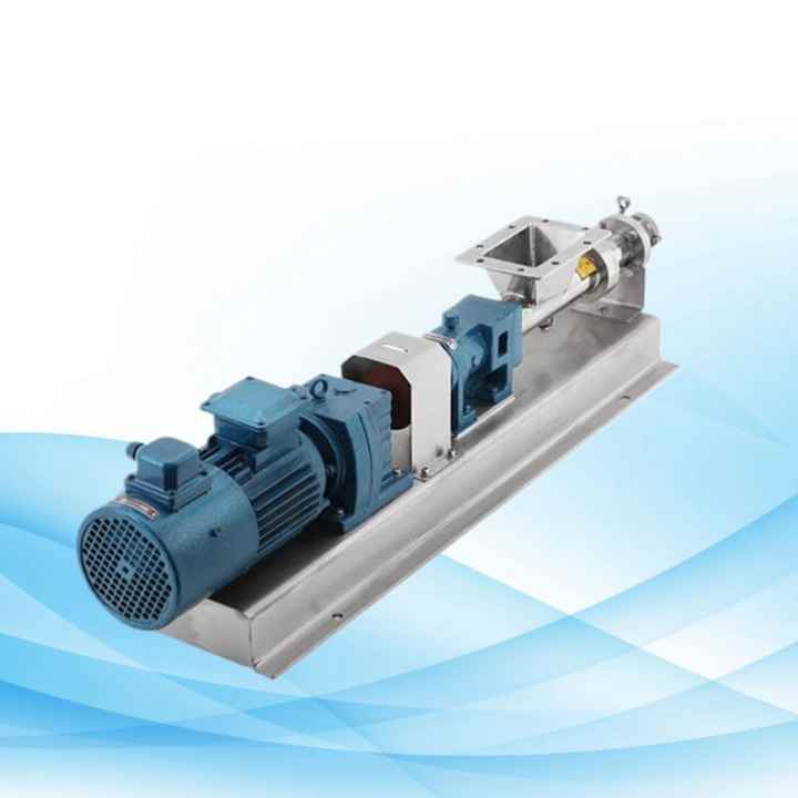 Series High-Pressure 75Kw Screw Pump Single Sanitary Stainless Steel Rotor Motor Sewage Marine Oil Transfer Customizable 200M