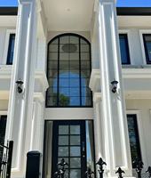 Ventanas de Aluminio Modernas para Villa, con Doble Vidrio Templado Aislante, Herméticas, Insonorizadas, con Rotura de Puente Térmico y Acabado Empotrado