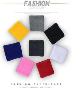 Yüksek kaliteli pamuk ter bandı katı bilek ter bandı hafif kadınlar/erkekler kuru kavrama sönümleme Yoga Fitness spor desteği - Product Image 6