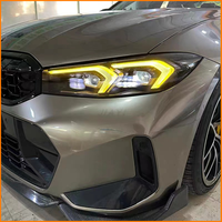 Pour BMW Série 3 G20 G28 2023-2026 : Phares avant Bi-LED Projecteurs Améliorés Style Laser Golden Eye – Ensemble de Phares LED Avant