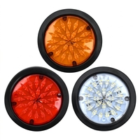 Feu arrière LED 24V pour camion, type chrysanthème, à branchement simple
