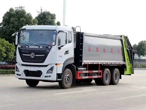 Camión de Basura Dongfeng 6X4 LHD/RHD de 20m³ con Cargador Trasero, el Más Vendido, para Flotas de Saneamiento Urbano - Product Image 2