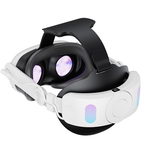 Sangle de tête Elite avec coussin en éponge confortable, <span class=keywords><strong>casque</strong></span> de recharge avec batteries 6000 mAh pour <span class=keywords><strong>casque</strong></span> VR <span class=keywords><strong>Meta</strong></span> Quest 3 - Product Image 1