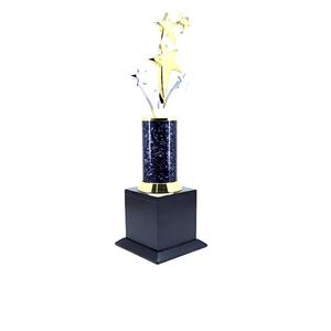 Trofeo corporativo de cinco estrellas de alta demanda por contribuciones sobresalientes y dedicación ejemplar disponible para la venta - Product Image 3