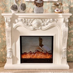 BOTON STONE Vente en gros de manteau de <span class=keywords><strong>cheminée</strong></span> en marbre blanc entouré de pierre sculptée au Maroc - Product Image 3
