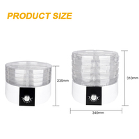 Hot Verkoop Elektrische Mini Voedsel Dehydrator Met Gs Lfgb Rohs Goedkeuring Veiligheid