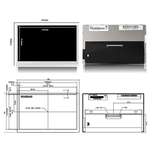 Innolux 7 ''800x480 LCD hiển thị G070ACE-LH3 thiết bị đầu cuối cầm tay màn hình 7 inch LCD module - Product Image 3