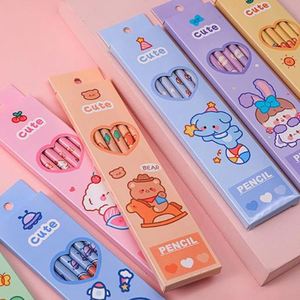 Crayons en bois personnalisés avec logo, imperméables, réutilisables, imprimés en sérigraphie, kawaii, fournitures scolaires promotionnelles, papeterie créative - Product Image 6