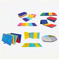 Tapis de yoga épais pliable en trois parties, tapis souple pour l'entraînement de danse et la sieste, liquidation spéciale, stock limité